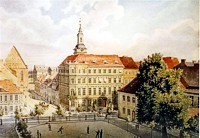 Richtstr. 98/99: Das große Eckhaus
(Stadtarchiv Frankfurt (Oder) auf www.stolpersteine-ffo.de)